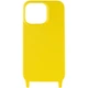 Протиударний Чохол TPU two straps California для Apple iPhone 13 Pro 6.1" /Yellow - зображення 2