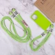 Протиударний Чохол TPU two straps California для Apple iPhone 12 Pro/12 6.1" /Light Green - зображення 6