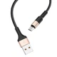 Дата кабель Hoco X26 Xpress Micro USB Cable (1m Черный / Золотой - изображение 3
