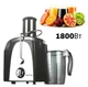 Соковыжималка электрическая Rainberg RB-631 1000Вт центробежная для всех видов фруктов и овощей, Black - изображение 1