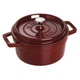 Каструля Staub Cast Iron 2,6 л 22 см бордова (40509-355-0) - изображение 1