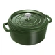 Кастрюля Staub Cast Iron 3,8 л 24 см зеленая (40509-356-0) - изображение 1