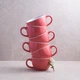 Набір з 6 чашок Ardesto Merino Pink 480 мл (AR3486P) - изображение 1