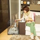 Клітка-вольєр Ferplast Dog-Inn для собак, двосекційна, 77,4×48,5×54,6 см, складна конструкція, для авто - зображення 10