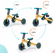 Трехколесный велосипед, беговел kinderkraft 4TRIKE 3в1 для детей от 1 до 5,5 лет - изображение 5