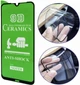 Захисне гнучке скло для Xiaomi Redmi Note 8/8T Чорна рамка 9D 9H Ceramics - зображення 1