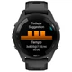 Спортивные часы GARMIN Forerunner 265 Black Bezel and Case with Black/Powder Gray Silicone Band - изображение 9