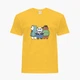 Дитяча футболка для хлопчиків Вся правда про ведмедів (We Bare Bears) (25186-2898-18) 158-164 см Бавовна Жовта - зображення 4