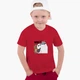 Детская футболка для мальчиков Вся правда о медведях (We Bare Bears) (25186-2902-5) 146-152 см Хлопок Красный - изображение 3