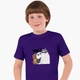Дитяча футболка для хлопчиків Вся правда про ведмедів (We Bare Bears) (25186-2902-21) 122-128 см Бавовна Фіолетова - зображення 1