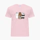 Дитяча футболка для хлопчиків Вся правда про ведмедів (We Bare Bears) (25186-2892-29) 146-152 см Бавовна Рожева - зображення 4