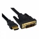 Кабель мультимедийный HDMI M to DVI M 0.5m 18+1pin Cablexpert (CC-HDMI-DVI-0.5M) (193755) - изображение 2
