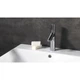 Змішувач для умивальника Hansgrohe Talis Select S 100 з донним клапаном, хром (72042000) - изображение 4