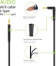 Кабель синхронизации Intaleo CBFLEXAL1 AUX 1.2 м L-type Black (1283126559594) - изображение 2
