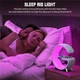 Нічник Smart Light Sound Machine з бездротовою зарядкою 15W и Bluetooth колонкою 3W white (No Box) - зображення 4