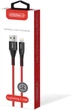 Кабель синхронізації Intaleo CBRNYL1 USB to Lightning 1.2 м Red (1283126559471) - зображення 4