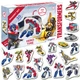 Zestaw magnesów Magdum Transformers Czas bohaterów ME5031-41 20 elementów (4820215154543) - obraz 3