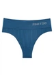 Женские трусики стринги Удобные FINETOO 633-48-50 Синий 48-50 (XL-2XL) 1 шт - изображение 4