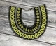 Колье-силянка из чешского бисера HatynkaUA Necklace ожерелье ручной работы к вышиванке (SUN999_29) - изображение 2