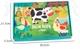 Развивающая книга Монтессори на липучке Busy Book Ранчо животных - изображение 7
