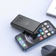 Портативний зарядний пристрій Power Bank Hoco Q7 10000мАгод USB Type-C 3A Чорний - зображення 6