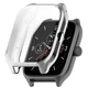 Комплект для годинника Amazfit GTS4 сріблястий (чохол + ремінець Rolex design 20 мм) - зображення 3