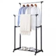 Телескопическая стойка вешалка для одежды Double Pole WJF 001 Small 130x65x32 - изображение 6