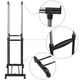 Телескопическая стойка вешалка для одежды Double Pole WJF 001 Small 130x65x32 - изображение 8