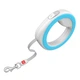 Поводок-рулетка для собак WAUDOG R-leash, круглая, XS-M, до 40 кг, 2,9 м, светоотражающая лента голубой - изображение 4