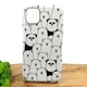 Чохол LUXO Panda&Bears силіконовий для iPhone 11 - зображення 1