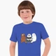 Дитяча футболка для хлопчиків Вся правда про ведмедів (We Bare Bears) (25186-2891-62) 122-128 см Бавовна Синя - зображення 1