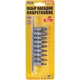 Набір насадок викруткових MASTERTOOL GM CRV 1/4", TORX 9 шт (Т10/15/20/27/30/40/45/50/60) (78-1400) - зображення 2