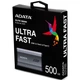 SSD накопитель a-data Elite se880 500gb Titanium Gray usb 3.2 (aeli-se880-500gcgy) - изображение 7