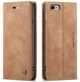 Чехол книжка с магнитом CaseMe на iPhone 7 / 8 Light Brown (05797-45) - изображение 1
