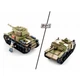 Конструктор SLUBAN Army Военный итальянский танк M14/41 (M38-B0711) 463 детали - изображение 3