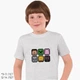 Детская футболка для мальчиков Майнкрафт (Minecraft) (25186-1173-46) 134-140 см Хлопок Серый - изображение 1
