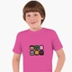 Детская футболка для мальчиков Майнкрафт (Minecraft) (25186-1173-70) 146-152 см Хлопок Темно-розовый - изображение 1