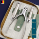 Набор для маникюра и педикюра makeup Manicure Set из нержавеющей стали в сумке 9 предметов - изображение 5