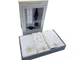 Набір рушників Maison D'or Elegance Marine White махрові 50-80 см, 50-100 см, 85-150 см білі - зображення 1