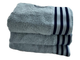 Набір рушників Maison D'or Delon Blue Navy махрові 30-50 см, 50-100 см, 70-140 см індіго - зображення 3