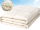 Одеяло Le Vele Pure Wool шерстяное 155-215 см кремовое - изображение 5
