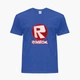 Детская футболка для мальчиков Роблокс (Roblox) (25186-1708-63) 134-140 см Хлопок Синий - изображение 4
