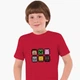 Детская футболка для мальчиков Майнкрафт (Minecraft) (25186-1173-4) 134-140 см Хлопок Красный - изображение 1