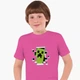 Дитяча футболка для хлопчиків Майнкрафт (Minecraft) (25186-1709-70) 146-152 см Бавовна Темно-рожева - зображення 1