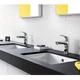 Змішувач для умивальника Hansgrohe Focus 100 із зливним гарнітуром, хром (31607000) - изображение 6