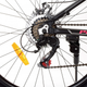 Велосипед "BELLE" PROF1 G26BELLE A26.2 26 д. Алюм.рама 17", SHIMANO 21SP, алюм., DB, FW TZ500, черно-малиновый - изображение 6