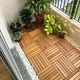 Садовий паркет-трапік декінг акація HomeDeco - зображення 1