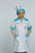 Костюм Маленький доктор белый халат и шапочка унисекс 6-7 лет, рост 122-128 см - изображение 2