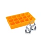 Силиконовая форма для льда CUMENSS AI-807 Cube 15 Orange - изображение 2