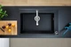 Мийка кухонная Hansgrohe S 51 S510-U660 77х51, Graphite Black (43313170) - зображення 4